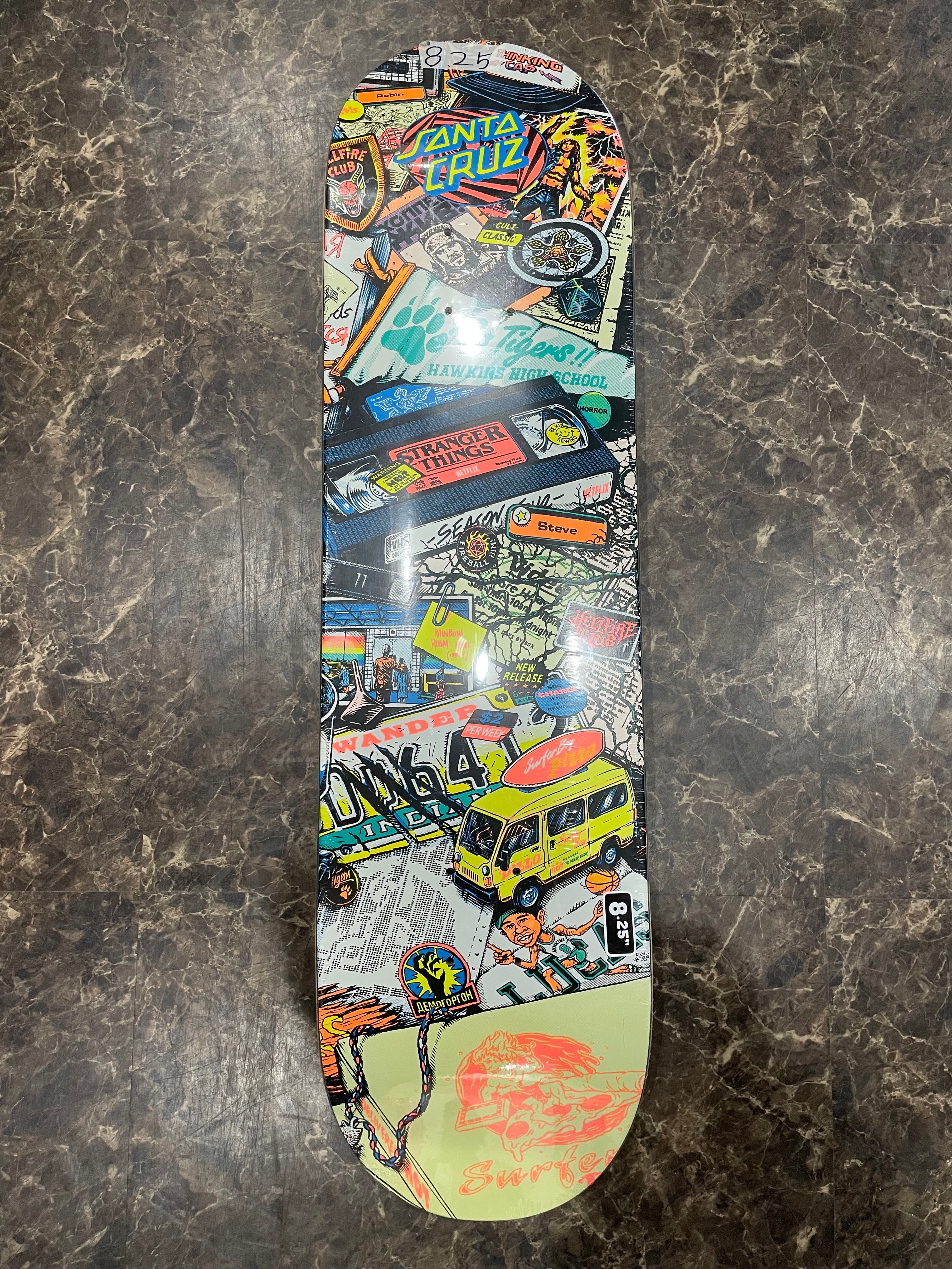 SANTACRUZ 8.25 デッキ - stranger things | 40champ