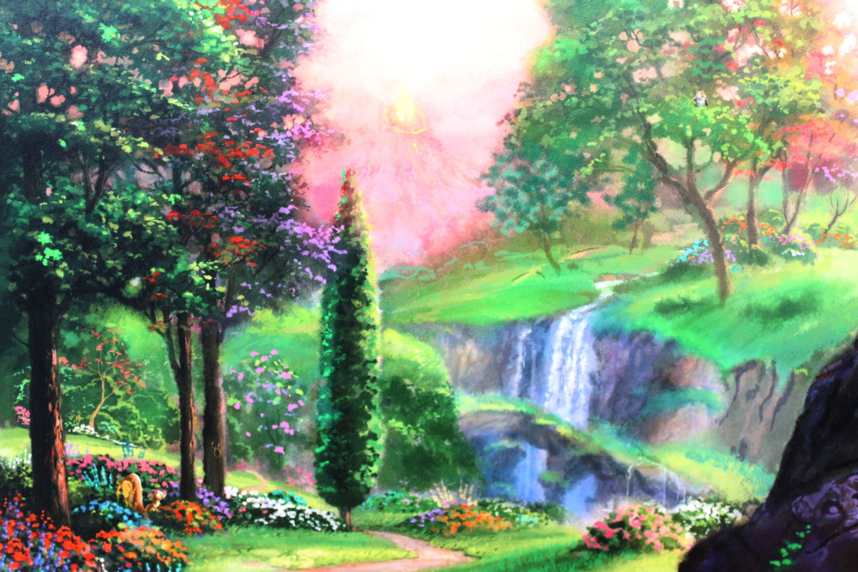 ディズニー絵画「ミッキーマウス/ファンタジア」作品証明書 展示用