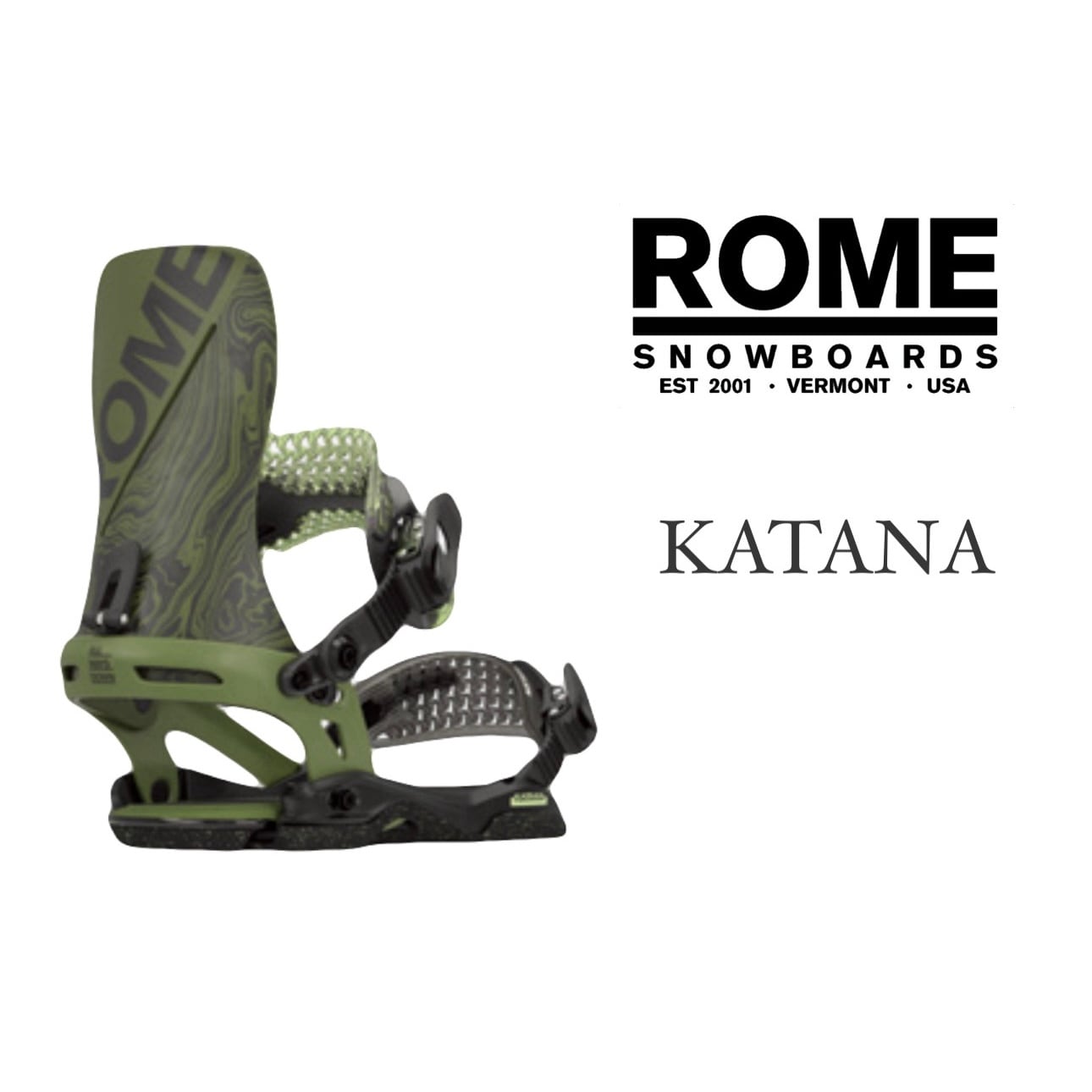 24-25モデル . ROME SDS .『 KATANA 』. Olive . ローム
