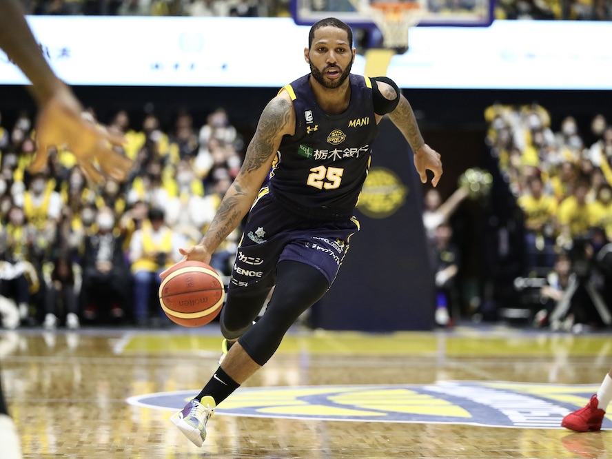 宇都宮ブレックスのD.J・ニュービルが、2月度の月間MVPに選出