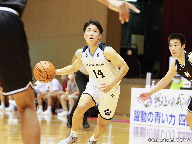 藤枝明誠が明成を撃破！ 赤間&霜越が24得点、谷俊太朗が12アシスト