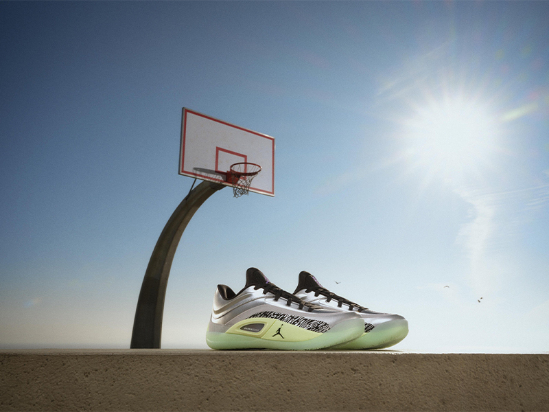 ジョーダンブランド最新作『ザイオン4』発売…「ダマスカス鋼」カラー