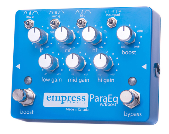 Empress Effects】ParaEQ MKII／ParaEQ MKII Deluxe | ベース・マガジン