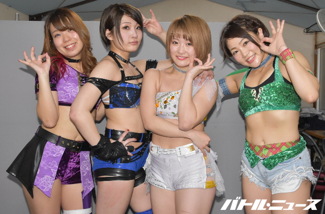 万喜なつみがアクトレスガールズ退団前最後の旗揚げの地で“初期メン”4