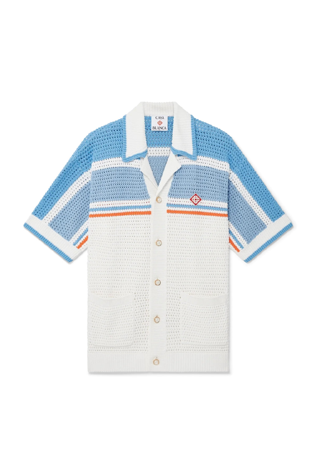 Casablanca Cotton Tennis Crochet Shirt | BDC Paris I Boys Don't Cry
