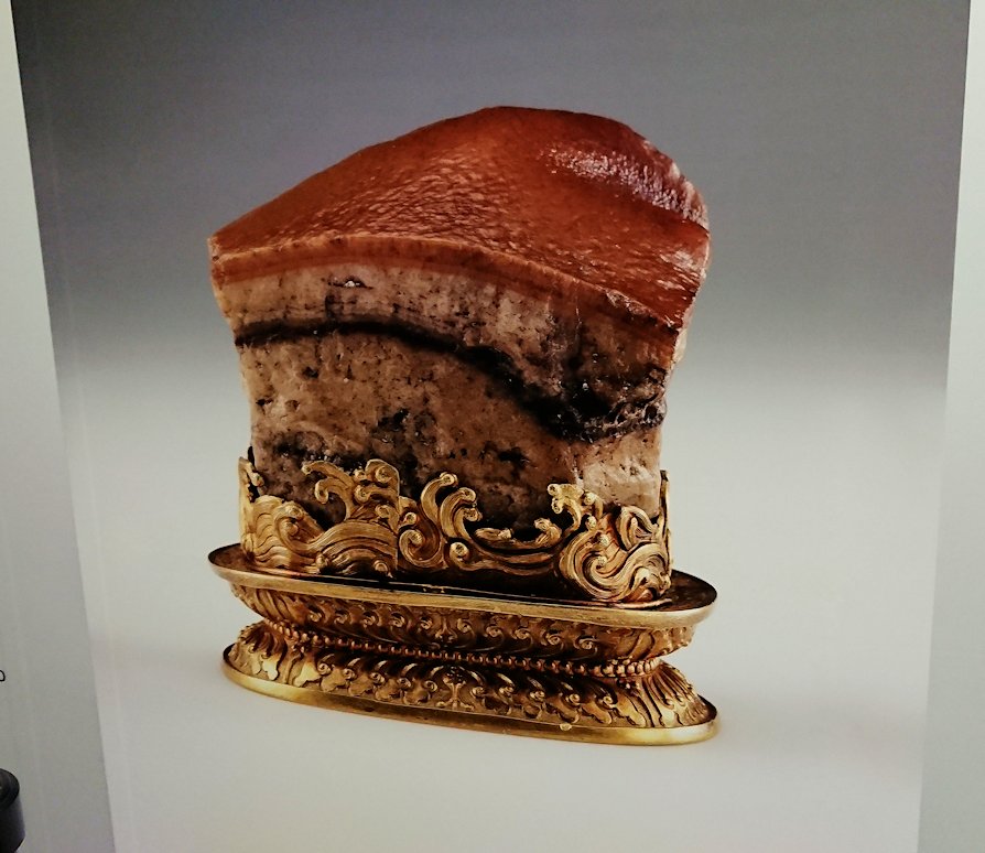 翡翠の屏風など蔣介石の持ってきた台湾至宝の数々は続く-台北周遊旅行記6