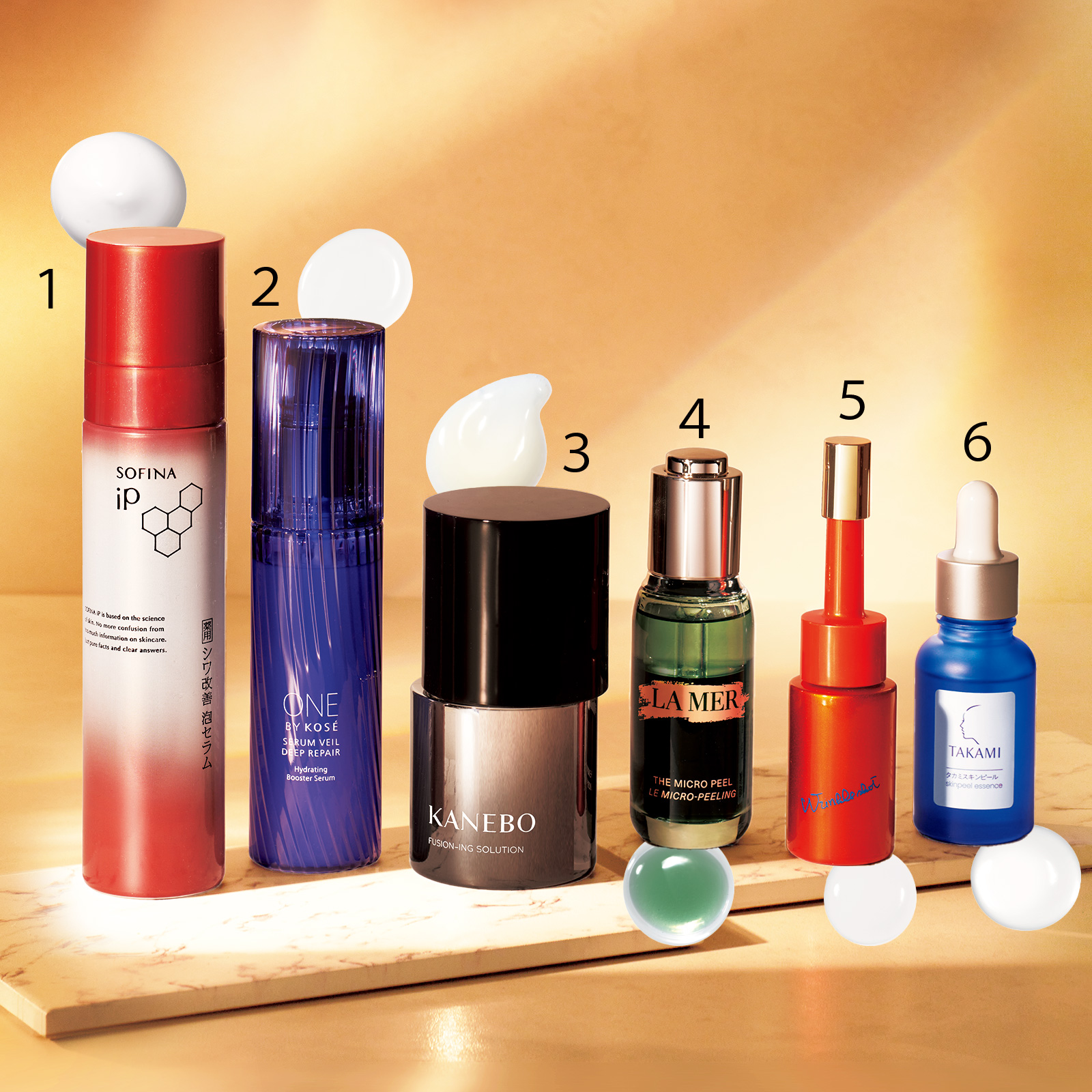 ポーラ、カネボウ…】シミシワ対策に！「人気ブランドの進化系美容液