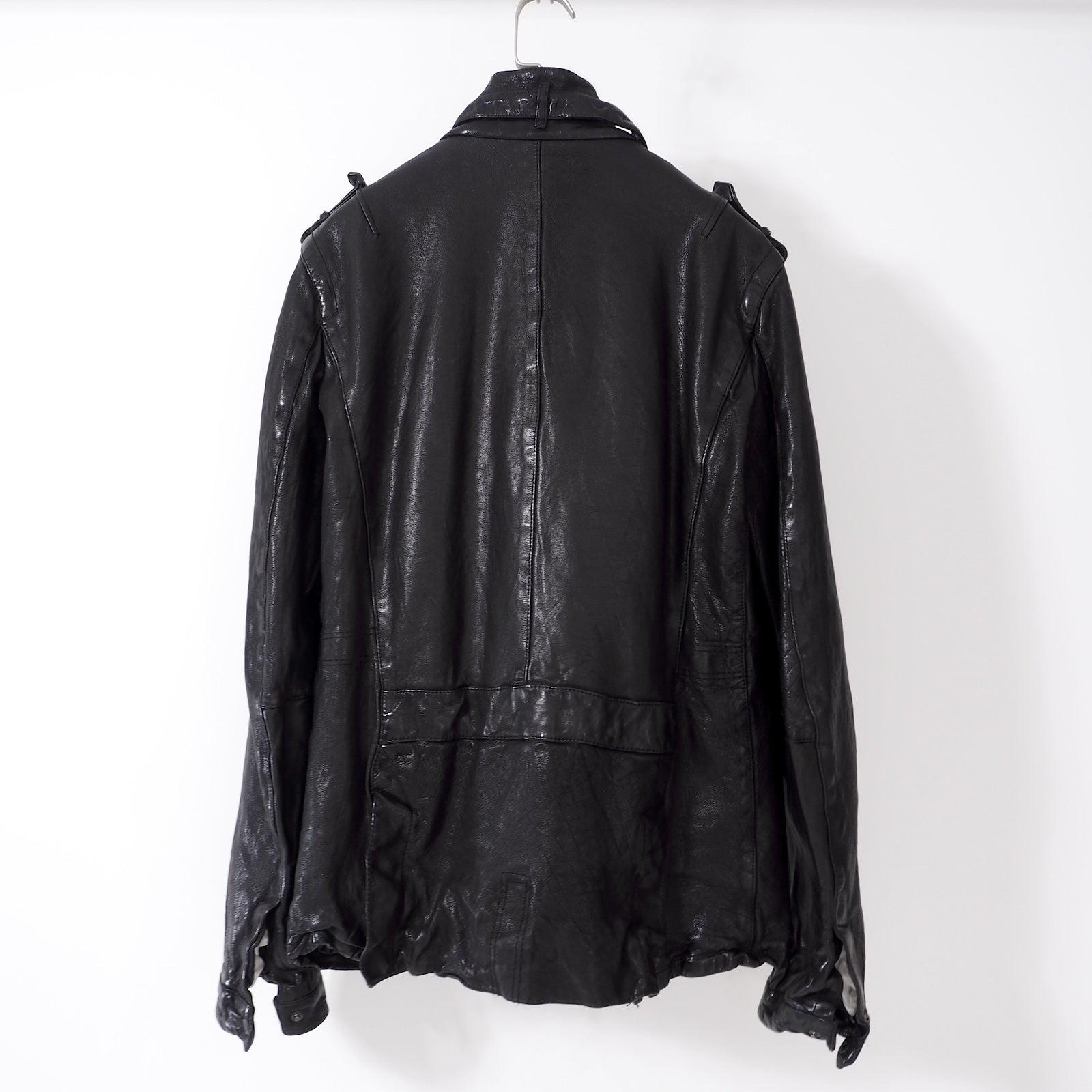 ニールバレット Neil Barrett バッファローレザー ジャケット S