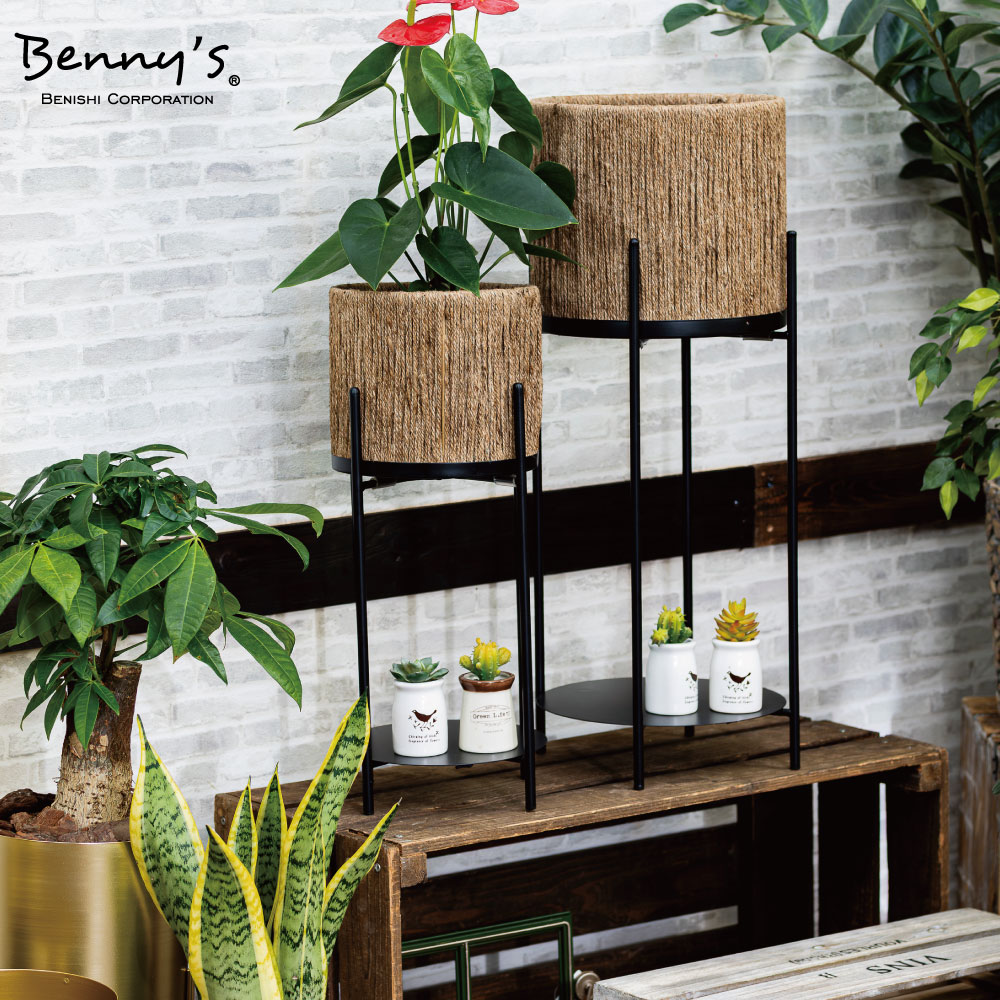 ﾌﾟﾗﾝﾀｰｽﾀﾝﾄﾞ TP-196｜鉢カバー｜雑貨・花材 卸仕入れ｜紅石