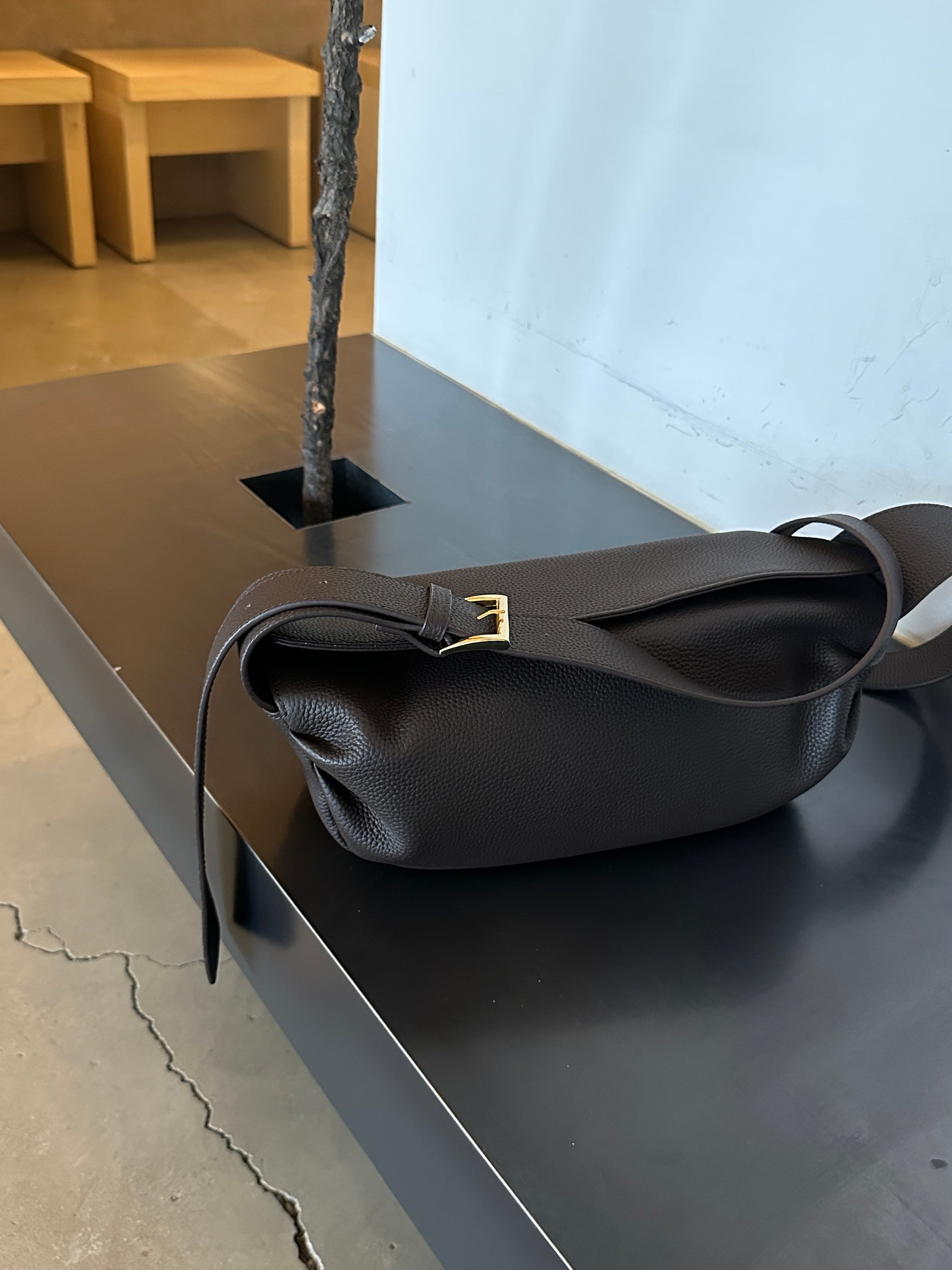 Leather shoulder Bag – BenjaMin officialHP