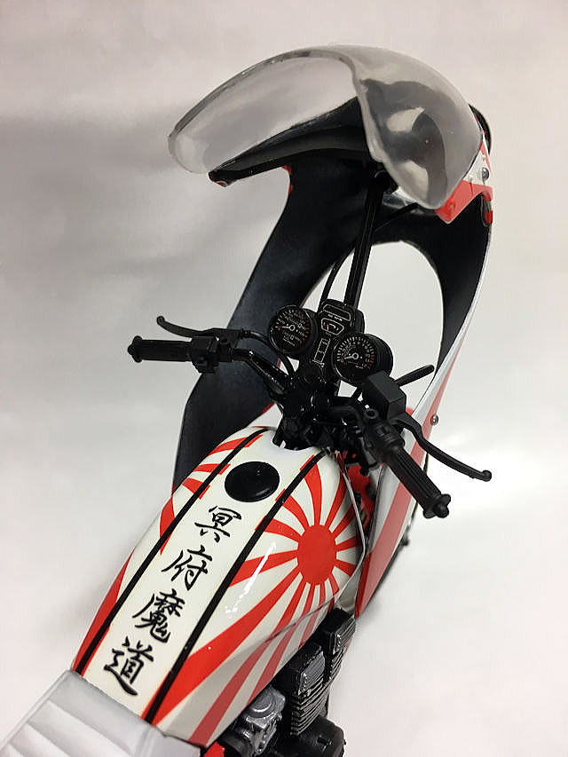 アオシマ 1／12 疾風伝説 特攻の拓 スズキ インパルス 一条武丸仕様