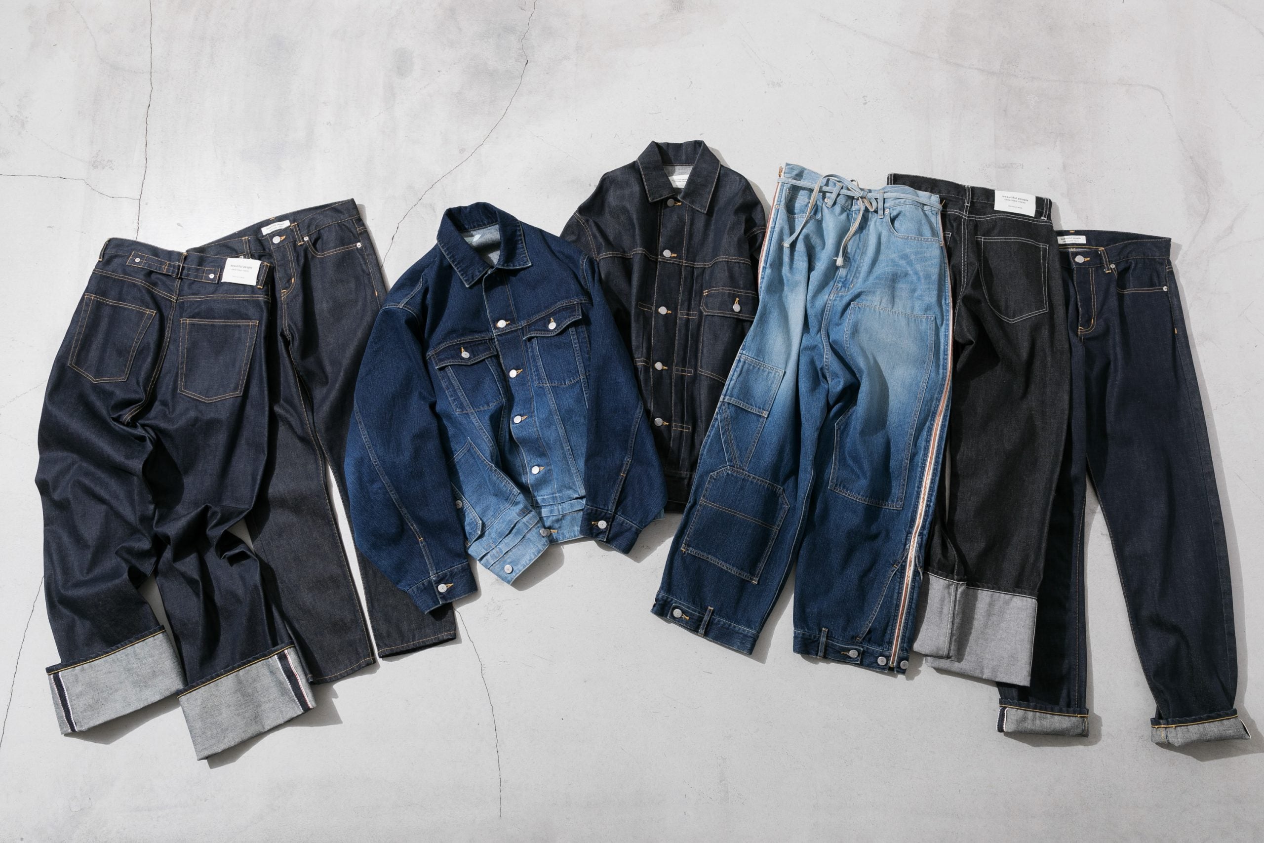 22SS - Selvedge Denim Series – beautiful people online store