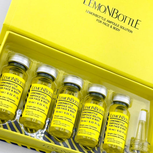 レモンボトル（脂肪溶解美容液）10ml × 5本入り 【クーポンコードご