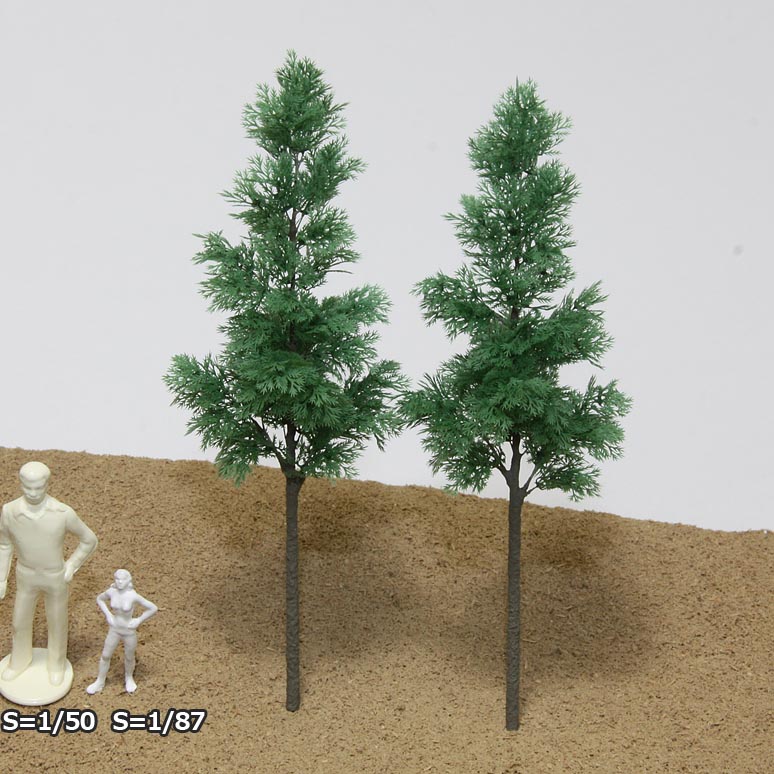 ジオラマ リアルミニチュア樹木模型 樹木シリーズ】針葉樹タイプ 緑