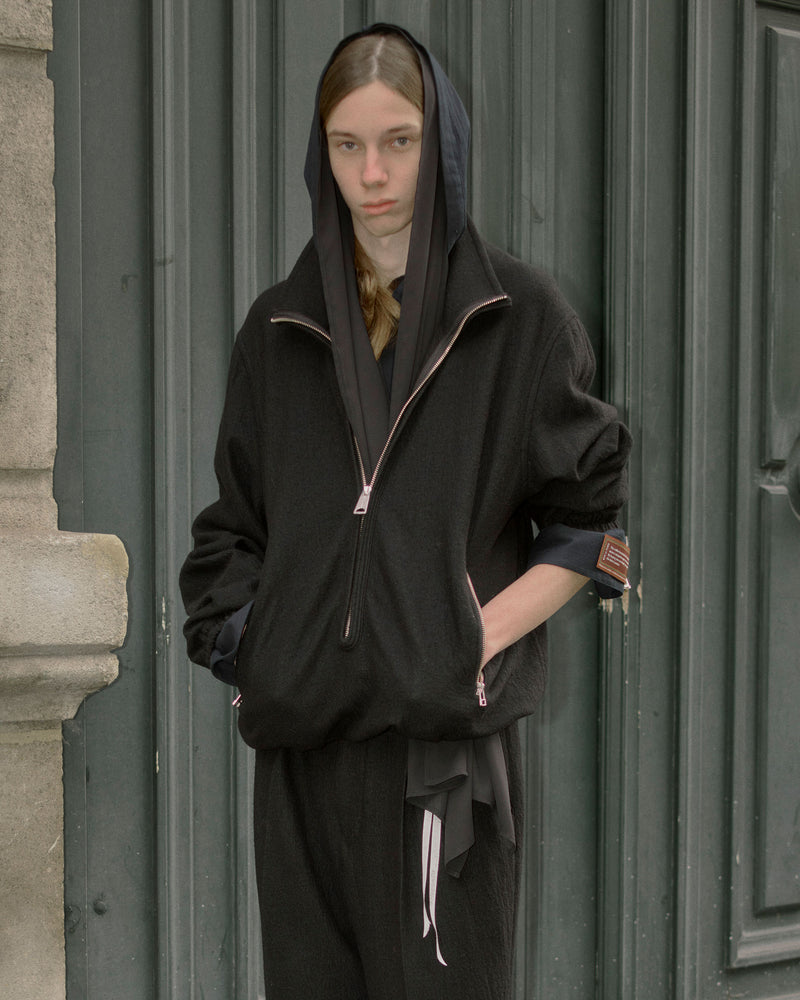 Two Hooded – Navy｜BED j.w. FORD Official Website