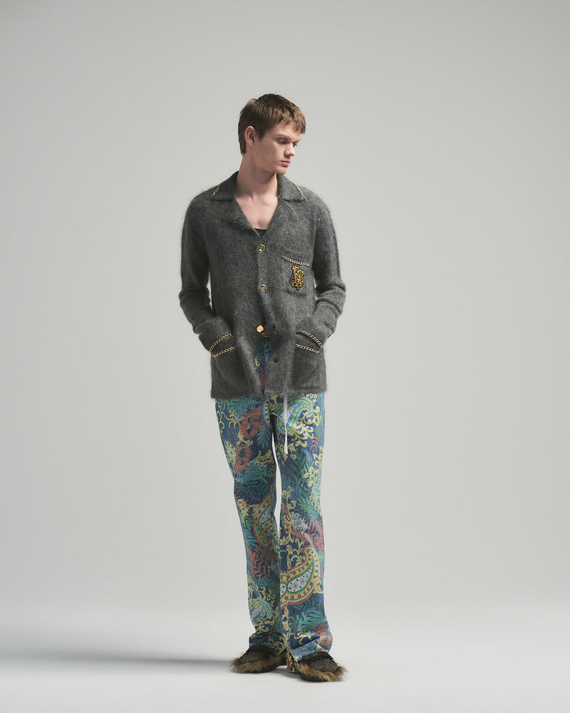 C-open collar – Charcoal｜BED j.w. FORD Official Website