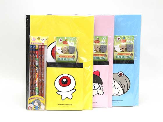 ゲゲゲの鬼太郎 オリジナル文具セット | BEEWING SAN-IN SELECT