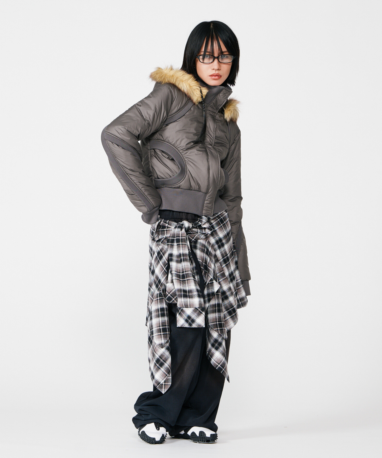 SWITCHING RIB 2WAY PUFFER JACKET – BEEDEN