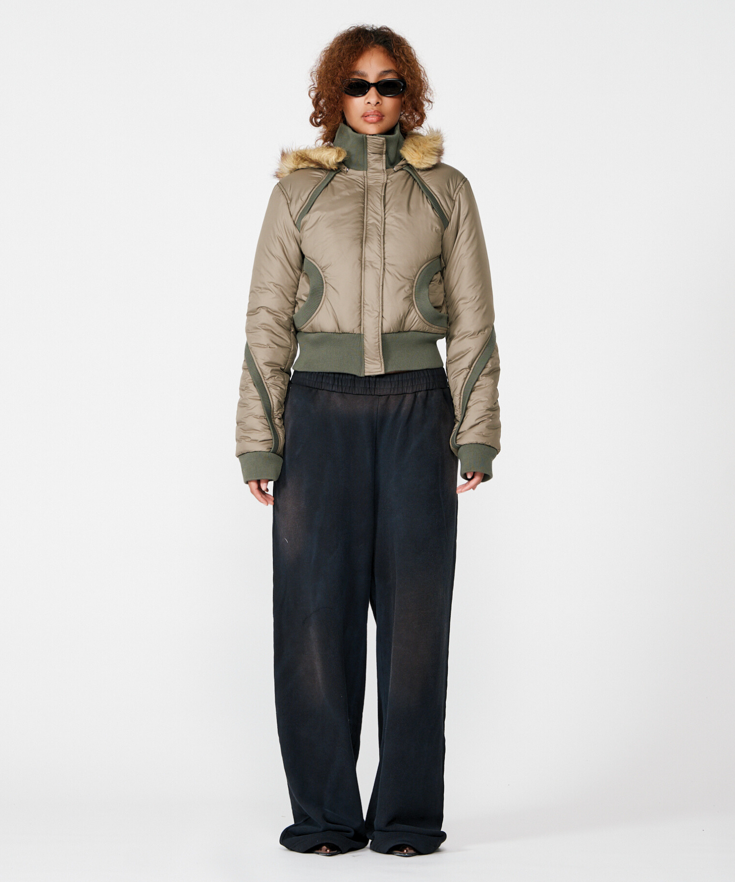 SWITCHING RIB 2WAY PUFFER JACKET – BEEDEN