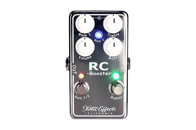 Xotic RC Booster V2の使い方などを解説レビュー。クリーンブースター