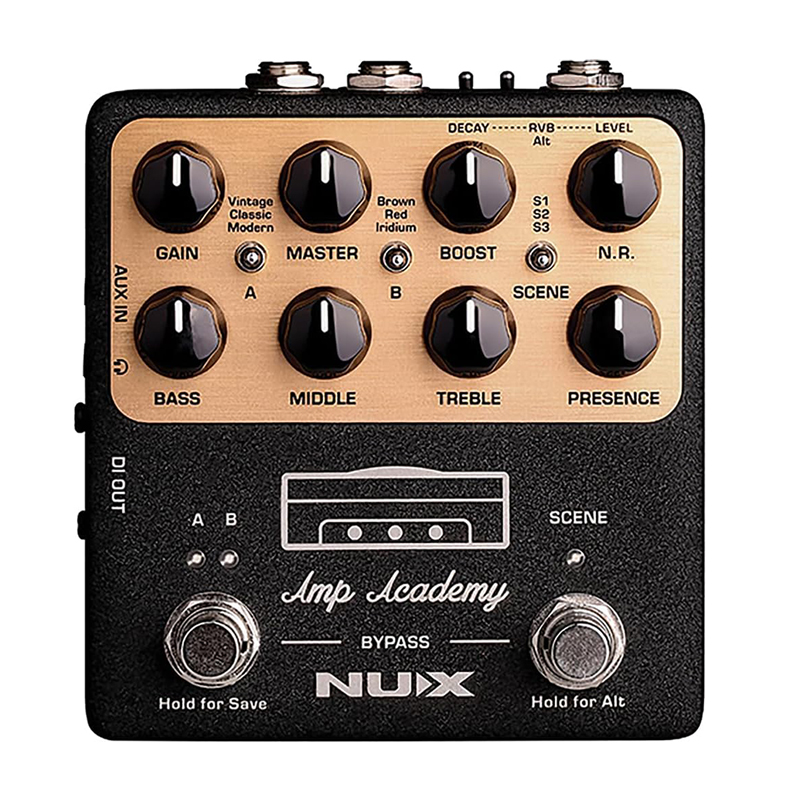 NUX / Amp Academyの特徴と使い方などをレビュー。リアルなアンプ