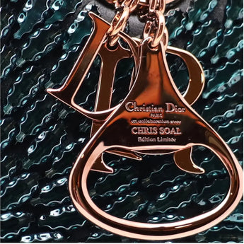 Limited Edition Lady Dior Art Bag - Black Calfskin & Metallic