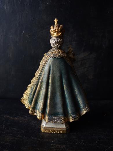 西洋アンティーク フランス 19世紀 プラハの幼子イエス像