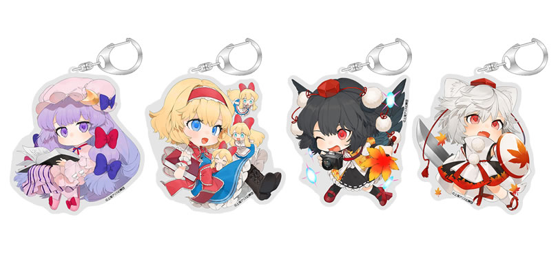 東方Project シリーズ』 ちゃいキャラ アクリルキーホルダー 第3弾