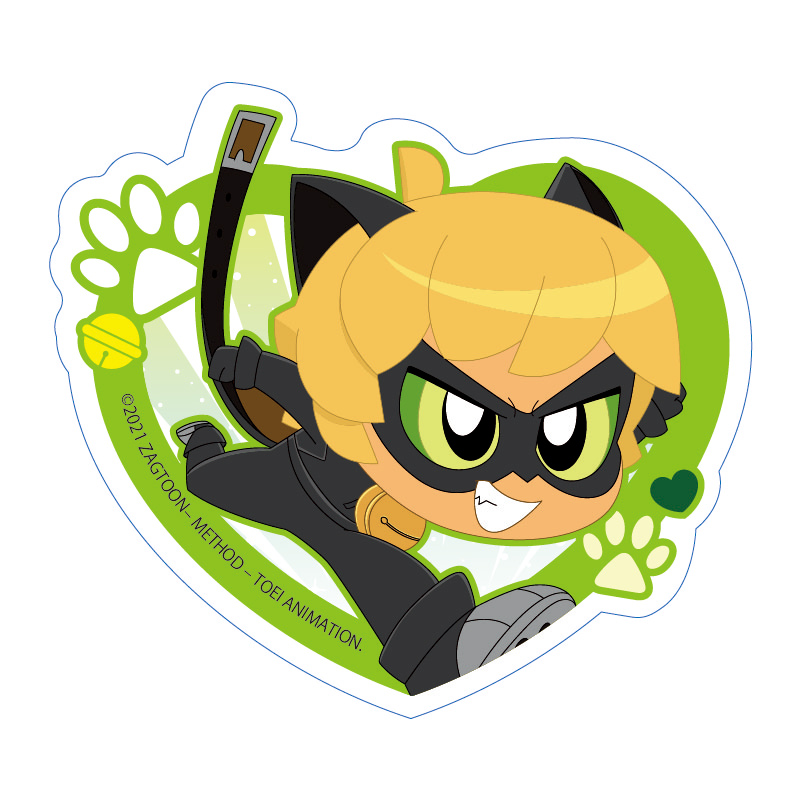 ミラキュラス レディバグ＆シャノワール』 アクリルバッジ