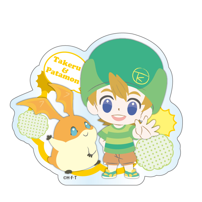 デジモンアドベンチャー』 アクリルバッジ キャラクターグッズ - ベル