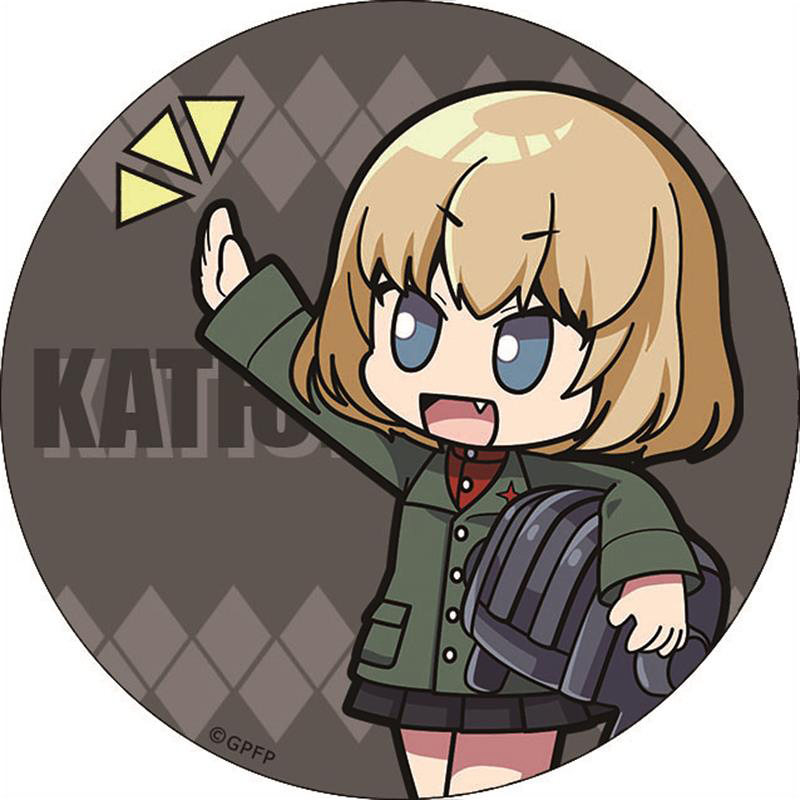 ガールズ＆パンツァー 最終章』 はいたっちトレーディング缶バッジ 第1