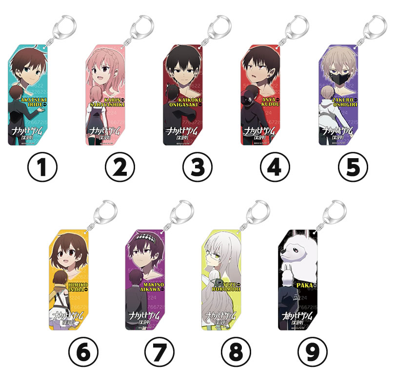 ナカノヒトゲノム【実況中】』 スティックアクリルキーホルダー