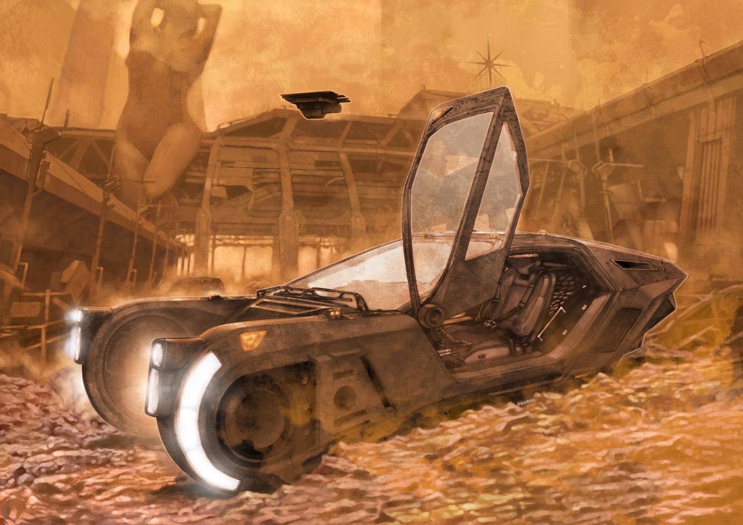 ブレードランナー 2049』 K's Spinner プラスチックモデル - ベルファイン