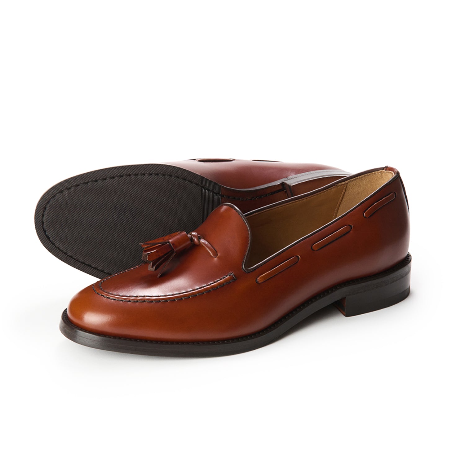 Berwick1707 | タッセルローファー コーティングレザー | 193ROSGLB