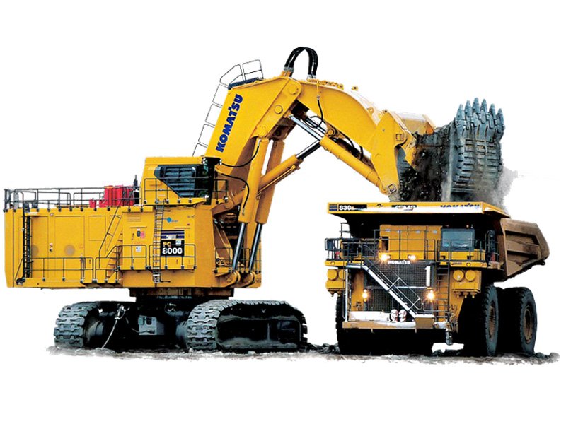 Komatsu Mining Excavators Shovels for Sale in Kansas and Missouri