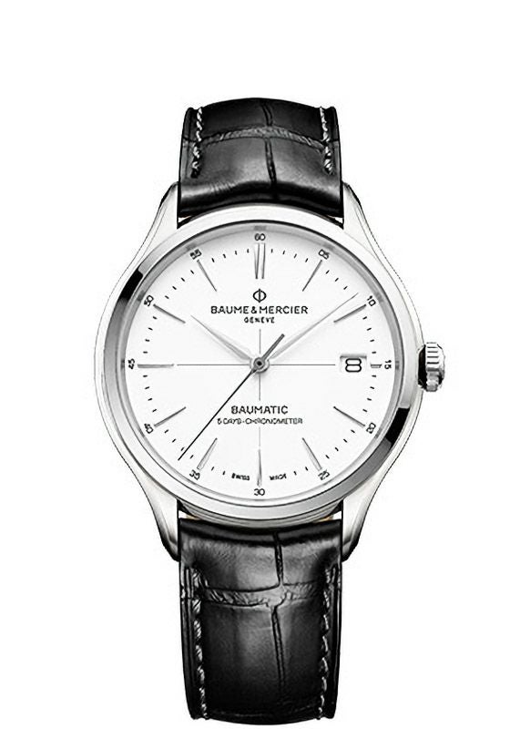 BAUME＆MERCIER Clifton Baumatic COSC 10518 ボーム＆メルシエ