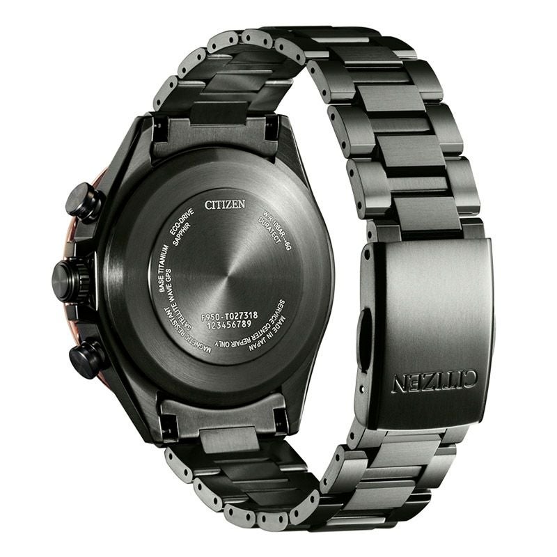ATTESA Eco-Drive Black Titanium(TM) Series アテッサ エコ・ドライブ