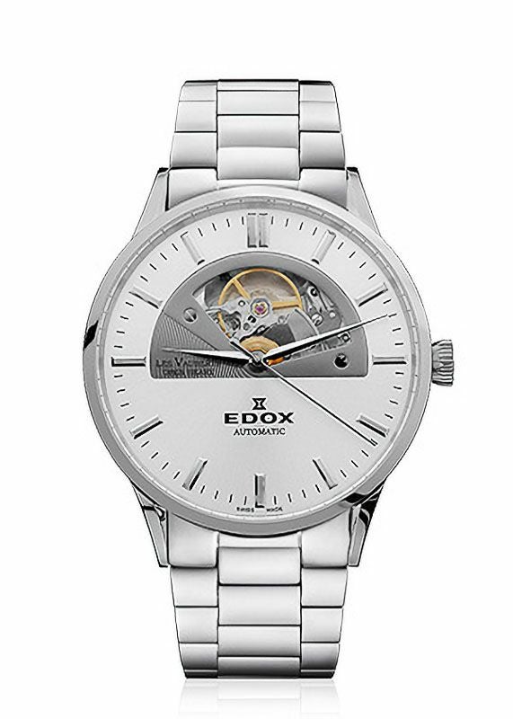 EDOX LES VAUBERTS OPEN HEART AUTOMATIC エドックス レ・ヴォベール