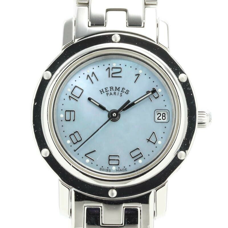 中古】HERMES CLIPPER NACRE エルメス クリッパーナクレ CL4.210