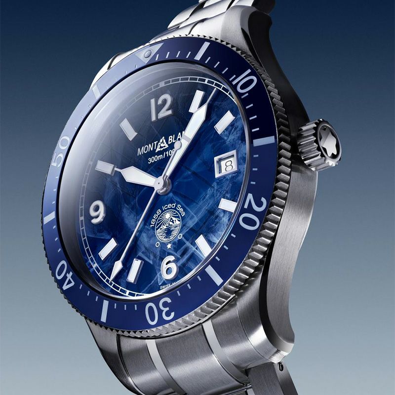 MONTBLANC 1858 Iced Sea Automatic Date モンブラン 1858 アイスシー