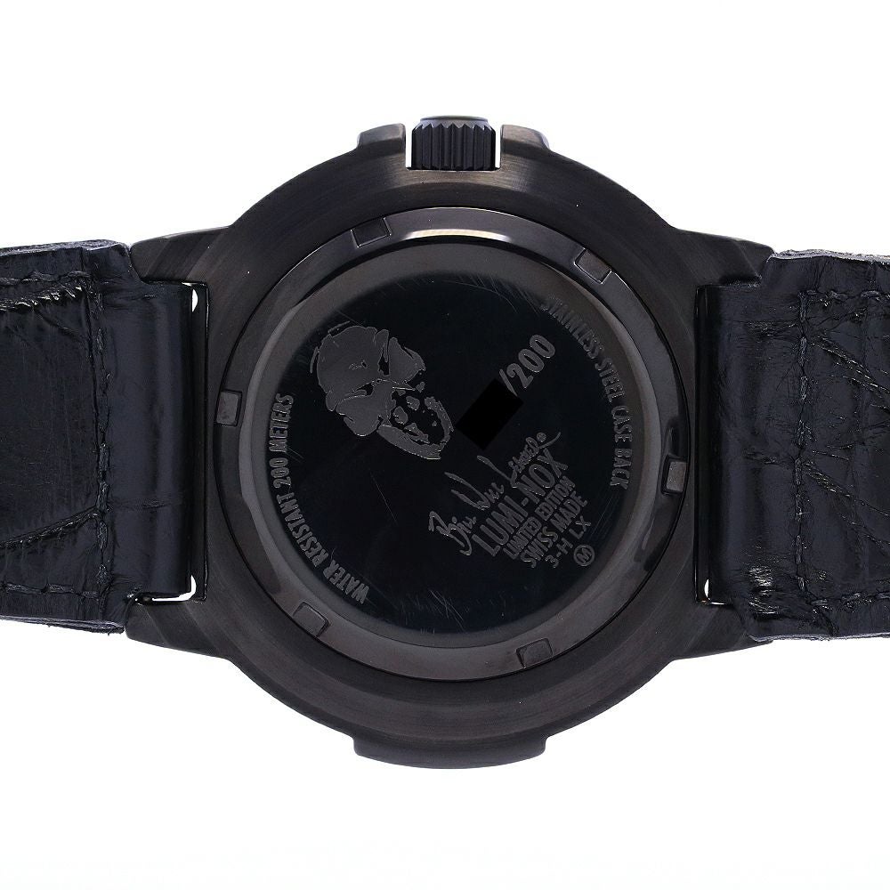 中古】LUMINOX BILL WALL LEATHER LIMITED TO 200 ルミノックス ビル