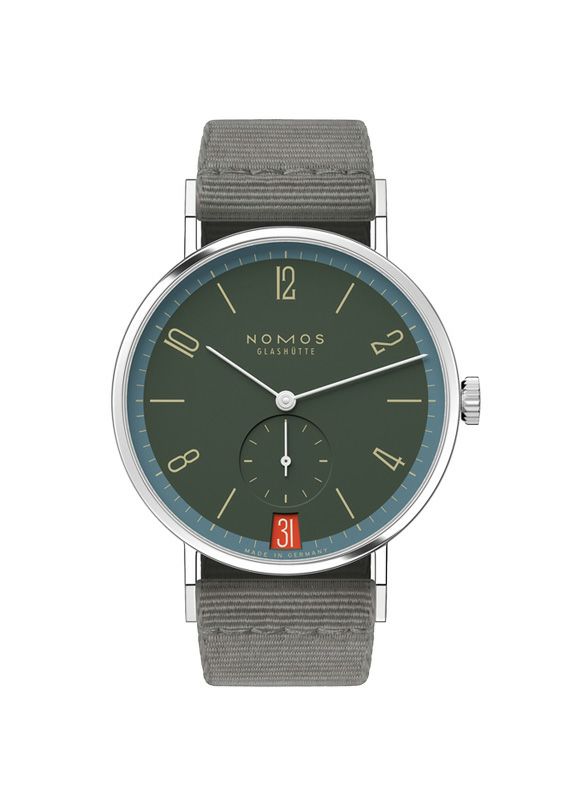 NOMOS GLASHUETTE Tangente 38 Date LAKRITZE ノモス グラスヒュッテ