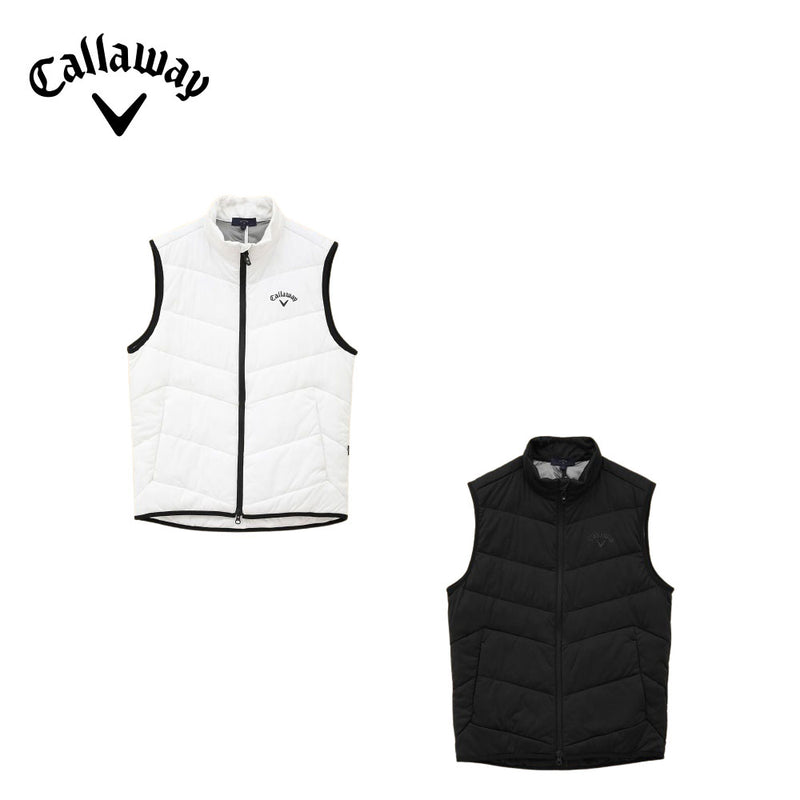 Callaway スターストレッチ フルジップ中綿ベスト 24FW C24216100