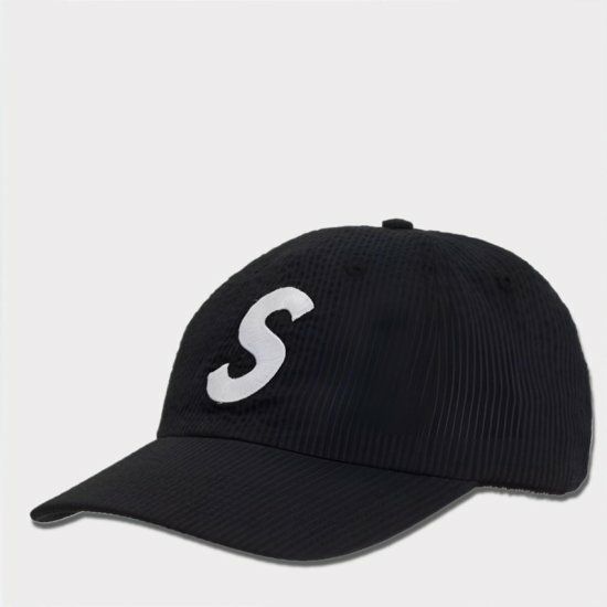 Supreme シュプリーム 2024SS Seersucker S Logo 6Panel Cap シア