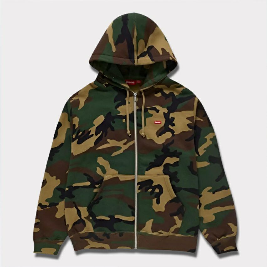 Supreme シュプリーム 2024AW Small Box Zip Up Hooded Sweatshirt