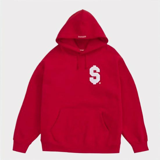 Supreme 2024SS $ Hooded Sweatshirt | ドルフードパーカー | レッド