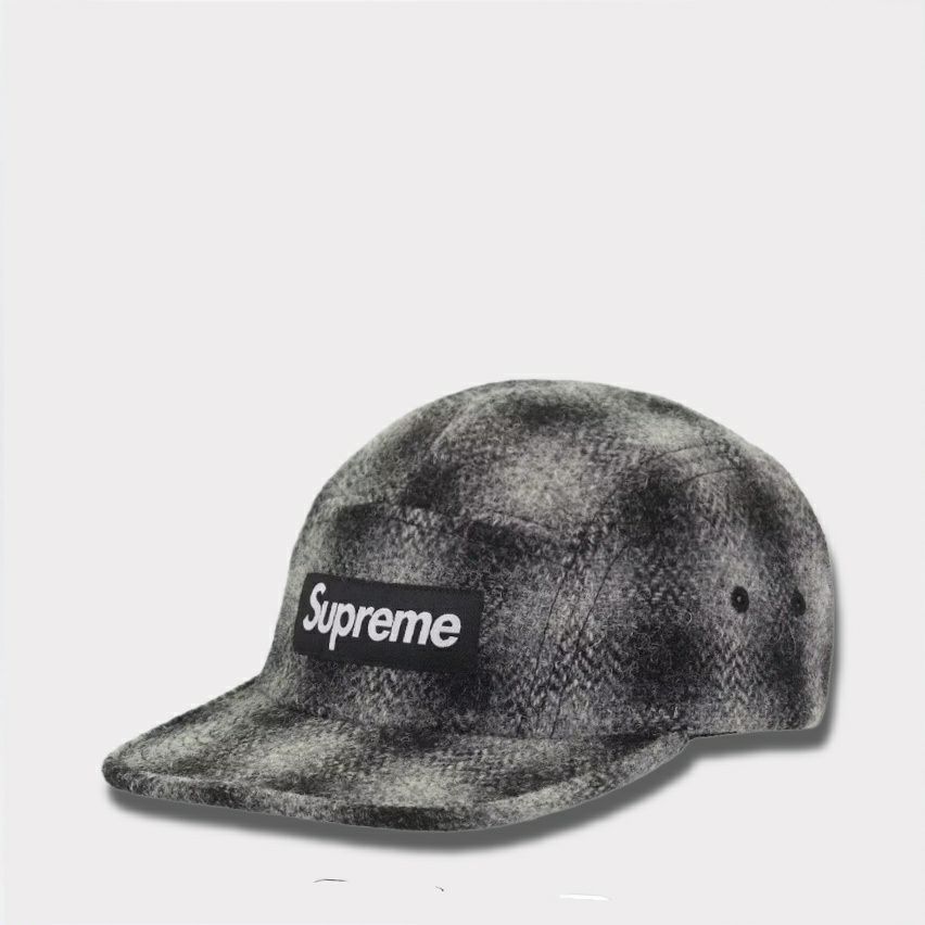 Supreme シュプリーム 2025AW Harris Tweed Camp Cap ハリスツイード