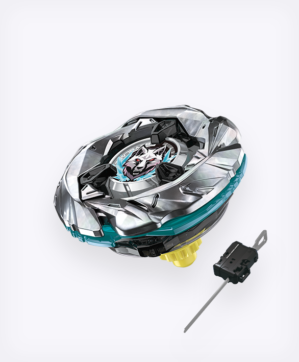 UX-08 スターター シルバーウルフ3-80FB｜製品情報｜BEYBLADE X タカラ