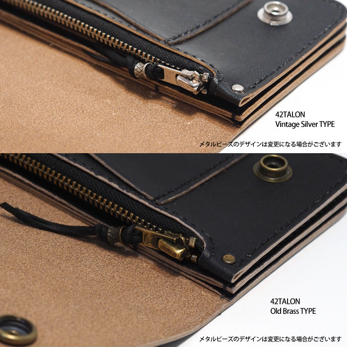 トラッカーウォレット50s 栃木レザー 茶芯 ヴィンテージ – BACKORDER