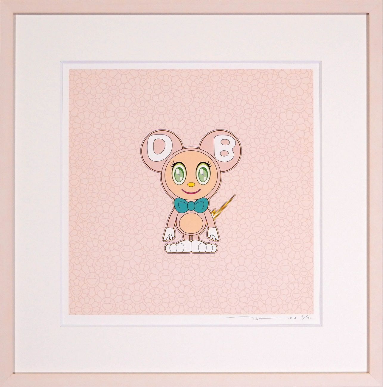 にっこりな毎日をお花さんと！」村上隆｜美術品・絵画販売オンライン